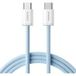 Baseus Câble de Données et de Charge USB-C - USB-C Dynamic 4 Series, 100W, 1m, Bleu P10381400311-00