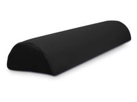 Wellcore halfcilinderkussen, 60 x 18 cm zwart