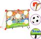 vidaXL Voetbaldoelenset met doelmuur 120x51x77,5 cm