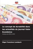Le Valor Econômico Le concept de durabilité dans les actualités du journal Valor Econômico: Analyse de 2000 à 2012