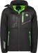 Canadian Peak Waterdichte jas Royauteak 068 Heren 2XL Zwart/Groen Polyester