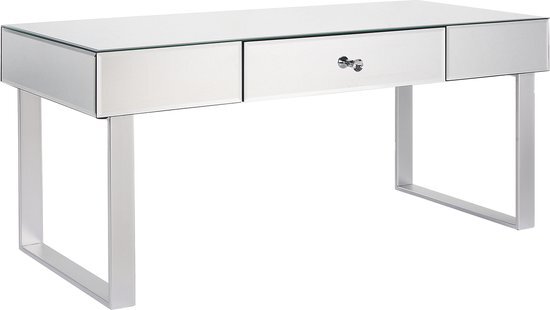 NESLE - Salontafel - Zilver - Glas