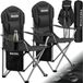 tectake® Set van 2 Stoelen de camping