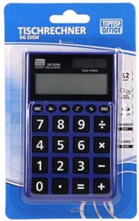 TIPTOP OFFICE TTO rekenmachine ''DG-555M'' 12-cijferig neon mix