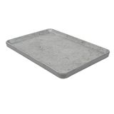 4 Asami Ware 4 stuks - rechthoekige trays, 28,5 x 20 x 2 cm, van melaminecement