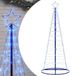 vidaXL LED-kerstboom 200 LEDs 180 cm blauw