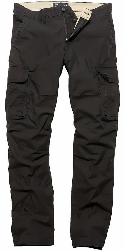 Vintage Industries Reef Heren Cargobroek - Zwart - XXL