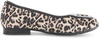 Gabor - Dames - Ballerinas - Zwart - Leer - Panterprint - Maat 42.5