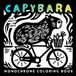 Monochrome Capybara Coloring Book