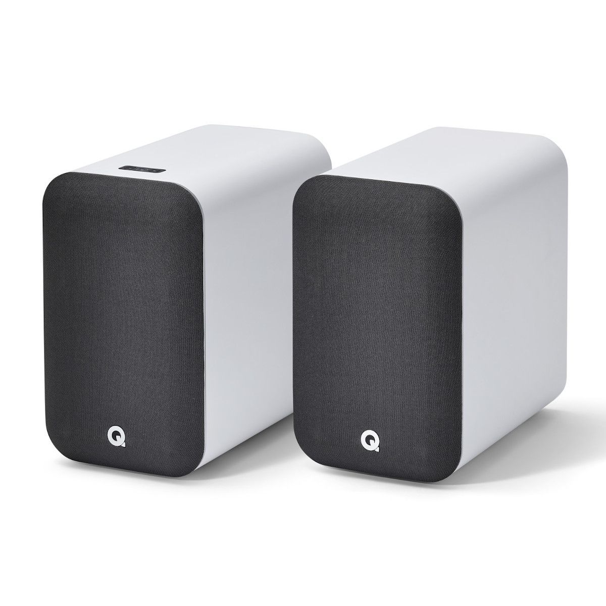 Q Acoustics M20 HD - Actieve Boekenplank Speakers - Wit - 65W - Bluetooth
