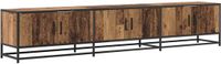 vidaXL TV-kast antiek hout 210 x 35 x 41 cm bewerkt hout