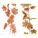 Decoris Herfstbladeren Polyester 175cm Guirlande