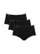 Sloggi 24/7 Katoen Midi C3p Dames Bikini, 24/7 Katoen Midi C3P Zwart, 42