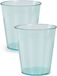 Forte Plastics 36x Verres à boire/verres à limonade colorés 200 ml - Verres à jus/verres à eau incassables en plastique pour enfants