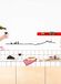 The Line Lyon Wanddecoratie Skyline 125 cm Zwart