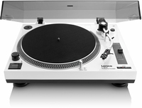 Lenco L-3810WH Direct Drive Turntable - White