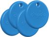 Chipolo POP - Traqueur Bluetooth & Localisateur de clés - Fonctionne avec Apple Find My & Android Find My Device - Localisateur Apple iPhone & Android - 120 dB - Bleu - Lot de 4