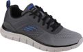 Skechers Track - Ripkent 232399-CCGY Mannen Grijs Trainingschoenen Maat 42.5