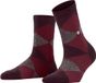 Burlington Glitter Bonnie SSO Sokken Dames Rood Maat 36-41
