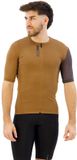 Mavic Essential Korte Mouw Wielertrui Bruin XL Man