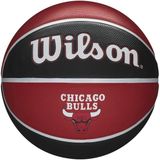 Wilson NBA Chicago Bulls Team Tribute Basketball - Taille 7 - Caoutchouc extérieur