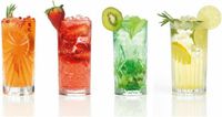 RCR Cristalleria Italiana RCR Longdrink glazen Mixology Kristal Transparant 4 stuks