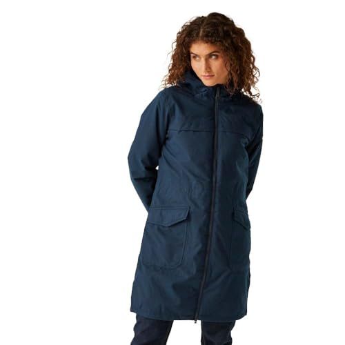 Regatta Romine II Dames Regenjas Waterdicht Ademend Lichtgewicht Blauw Polyester