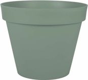Merkloos EDA Bloempot Tuscany Groen Plastic Rond