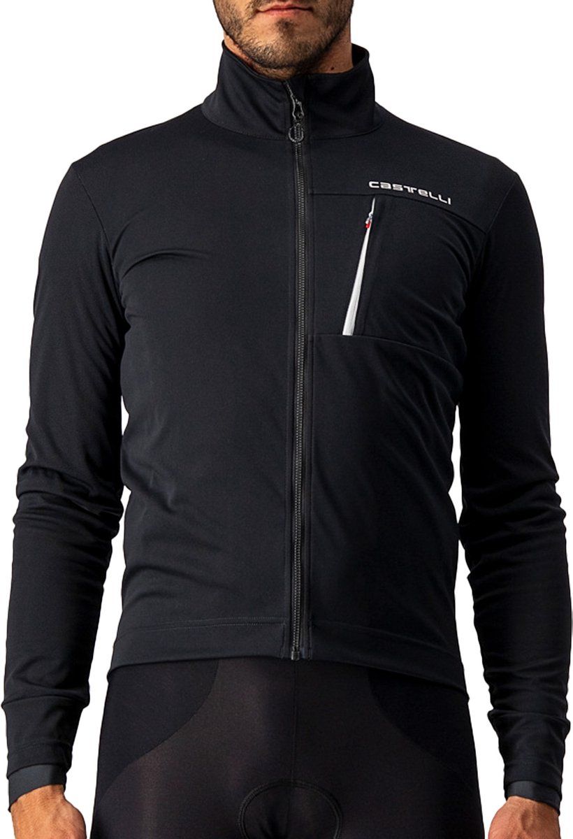Castelli GO fietsjas Light Black/White - Mannen - maat M
