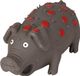 Flamingo Jouets pour chien Latex Cochon Pois - Noir