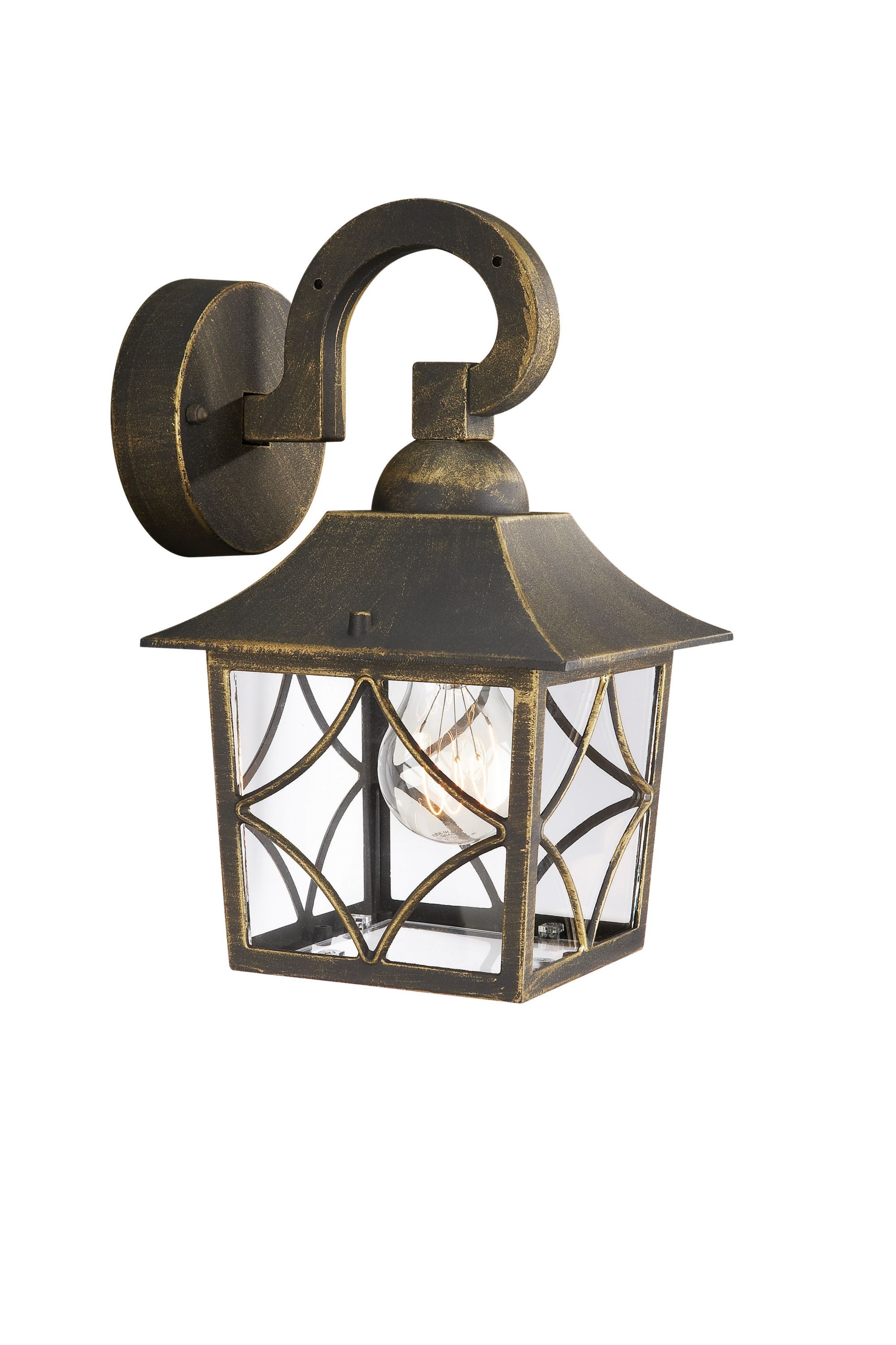 Philips Cambridge Buitenwandlamp - Zwart - E27 - IP44