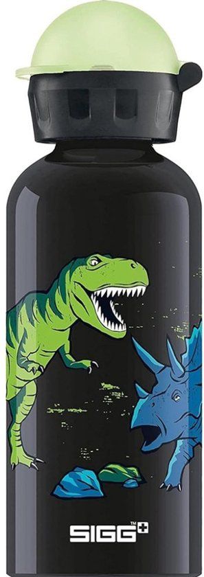 SIGG drinkfles Glow Moon Dinos - 0,4l aluminium kindvriendelijk