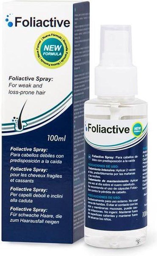 500COSMETICS Foliactive Spray - 100 ml - Spray To Prevent Hair Loss And Stimulate Growth