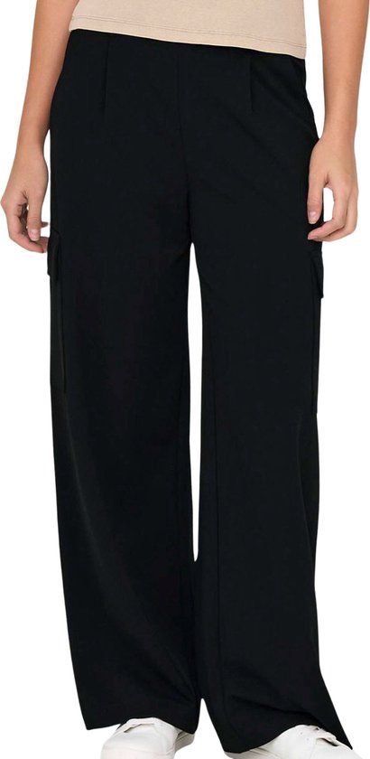 JDY Geggo Life Pocket Broek Dames - Zwart - Maat S/32