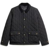 Superdry Gewatteerde Estate Coach Jas Heren Zwart