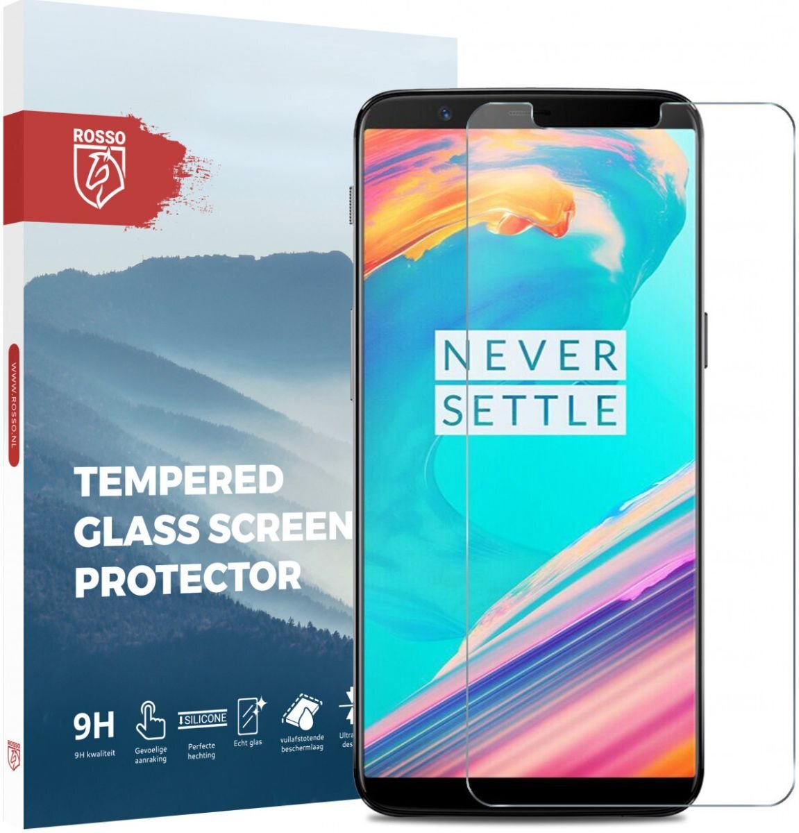 Rosso OnePlus 5T 9H Tempered Glass Screen Protector