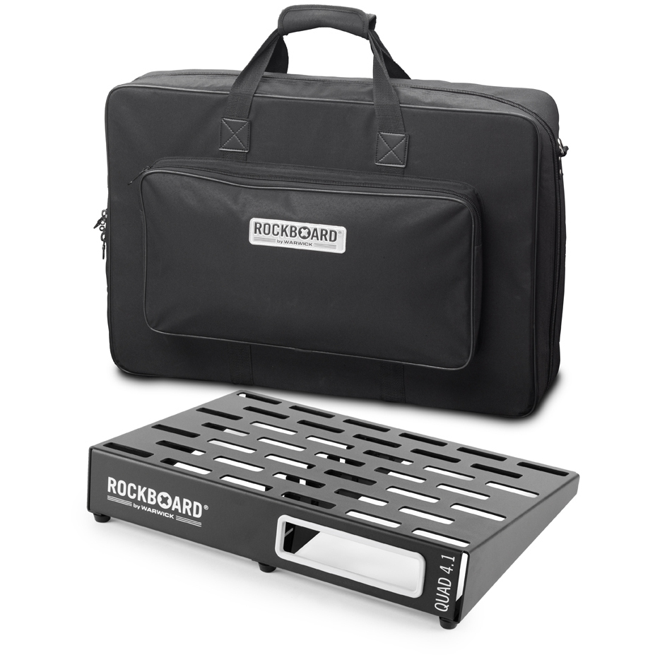 Rockboard QUAD 4.1 met Gigbag - effectboard