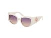 Guess GU00202 21Z shiny white 54/19/135 Vrouw Zonnebrillen