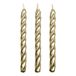 PME 10 Set GOLD TWIST Candles met houders verjaardagsfeestjes decoratie