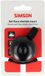 Simson Bel Race, rubber elastiek bevestiging, zwart