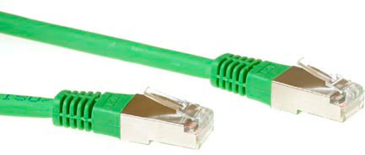 ACT CAT5E F/UTP netwerkkabel 0,50 meter - Groen | 8716065129274