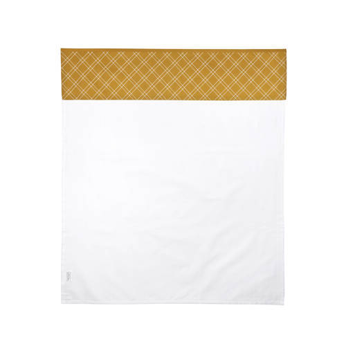 Meyco Meyco baby wieglaken Double diamond 75x100 cm honey gold