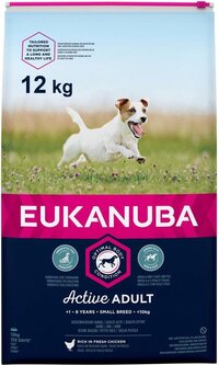 EUKANUBA Dog Adult - Small Breed - Kip - 12 kg