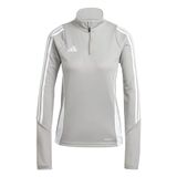 ADIDAS PERFORMANCE Functioneel shirt 'Tiro 24' lichtgrijs / wit