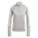 ADIDAS PERFORMANCE Functioneel shirt 'Tiro 24' lichtgrijs / wit
