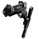 GORIX Fiets Bidonhouder Adapter Mount Verstelbare MTB Racefiets Stuur Water Fles Houder Seat Post Mount (GX-SDLBC)