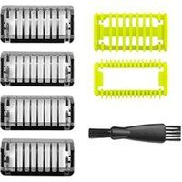 Phonillico® Klompen 1/2/3/5 mm 4 baardklompen 1 lichaamsklomp 1 huidbeschermer compatibel met Philips OneBlade OneBlade Pro QP2515 QP2530 QP2630 QP2734 QP2830 QP6510