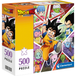 CLEMENTONI Coffret puzzle Dragon Ball ou One Piece, 500 pièces (Dragon Ball - Attaque)