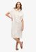 Superdry Oversized midi-overhemdjurk Dames Optic Katoen Korte mouw Casual