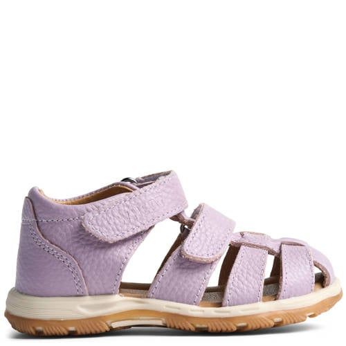 Wheat leren sandalen lila
